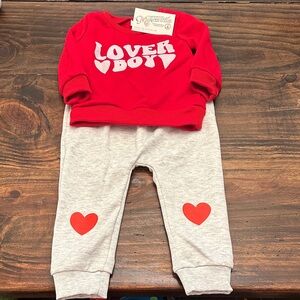 NWT ‘Lover Boy' Baby Outfit